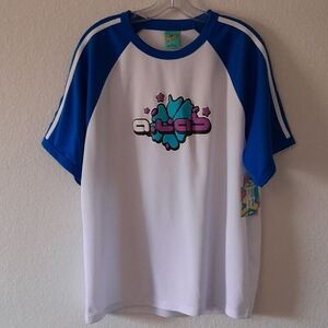 Zumiez ALAB Blue and White Graphic T-Shirt